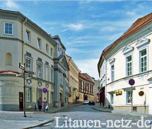 Straße Dominikonu